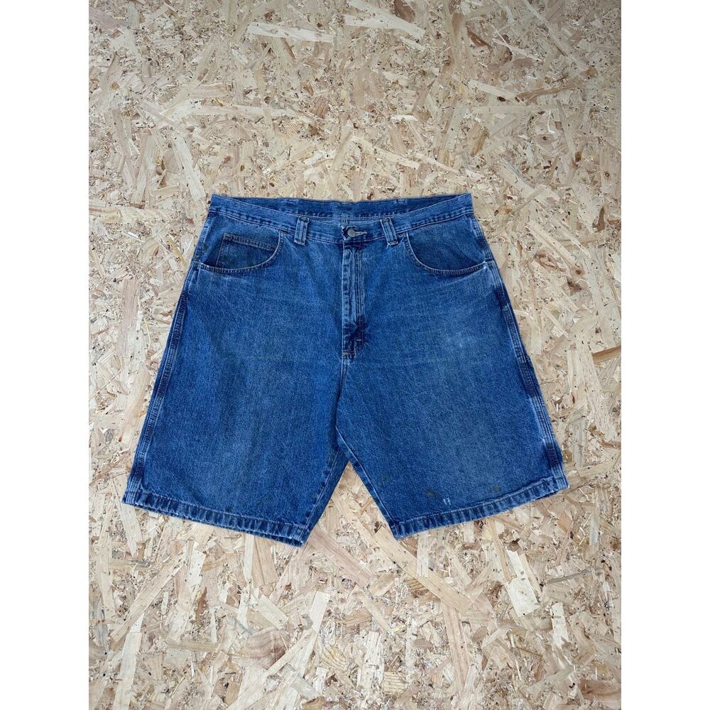 Y2K Baggy Wrangler Carpenter Jort SZ 36